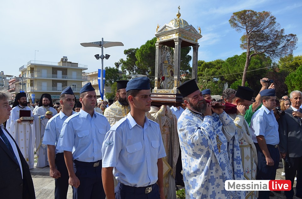 Η Μεσσήνη υποδέχτηκε την εικόνα της Παναγίας Βουλκανιώτισσας