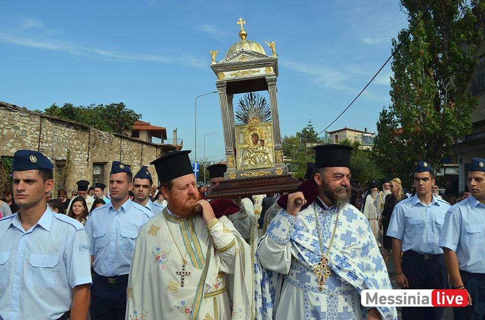 Η Μεσσήνη υποδέχτηκε την εικόνα της Παναγίας Βουλκανιώτισσας